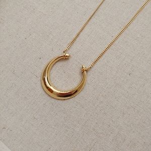 Stella & Dot Double Horn Pendant